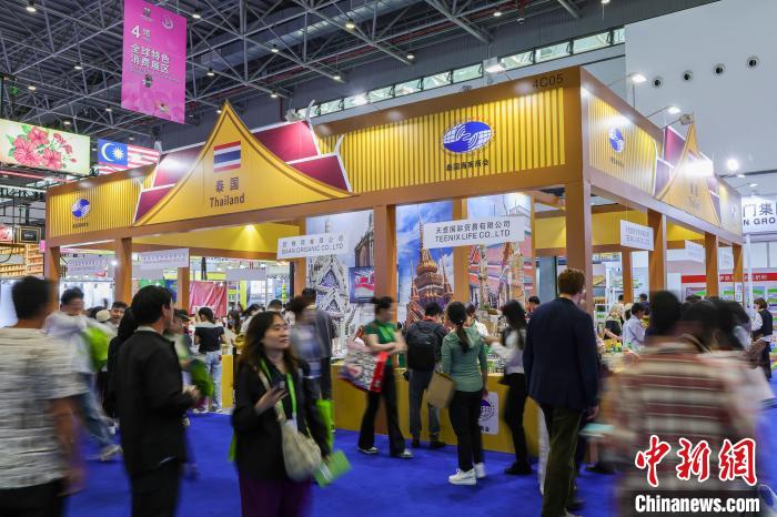 跃参加“消博会”：与中国机遇同行CQ9电子平台网站东南亚企业踊(图2)